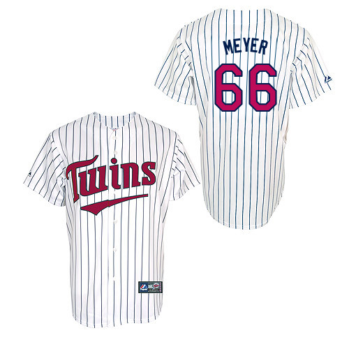 Alex Meyer #66 MLB Jersey-Minnesota Twins Men's Authentic 2014 ALL Star Alternate 3 White Cool Base Baseball Jersey